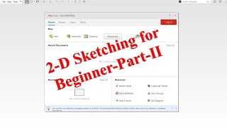 SolidWorks for Beginners | Part 2: 2D Sketching, Mirror, Trim & Pattern Commands