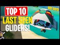 Top 10 *RARE* Item Shop Gliders! STILL Obtainable! (Fortnite Battle Royale)