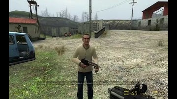 Half-Life 2 "Hard" maxed graphics 4K / 2160p Walkthrough PART 13 - The Car / Antlions