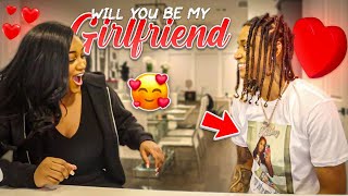 I WORE A &quot;WILL YOU BE MY GIRLFRIEND SHIRT&quot; AROUND NIQUE TO GET HER REACTION 😱...**Must Watch**