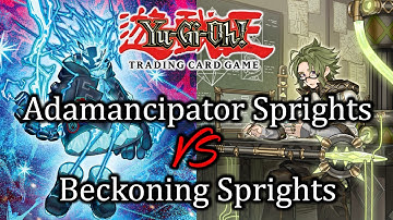 Adamancipator Spright VS Beckoning Spright | YuGiOh! Live Duels! | September Format 2022