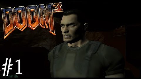 DOOM 3 Walkthrough (Commentary) - Part 1 - Mars City (Introduction)
