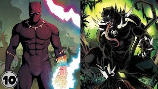 Top 10 Most Powerful Alternate Versions Of Black Panther | Marathon