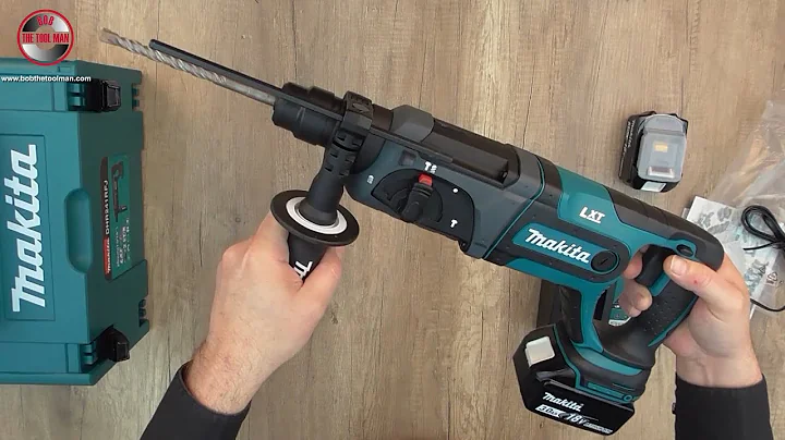 UNBOXING Makita DHR241RFJ 18v LXT SDS+ Rotary Hammer Drill 2x3Ah - Bob The Tool Man