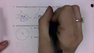 Measurements and Units and Geometry Practice Test