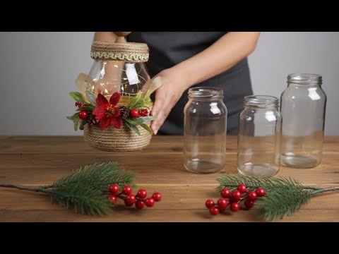 Decorate your home with this beautiful Christmas idea / DIY Christmas / Christmas craft