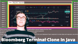 I MADE A BLOOMBERG TERMINAL CLONE IN JAVA