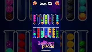 Balls Sorting Puzzle Color Game Level 123 screenshot 4