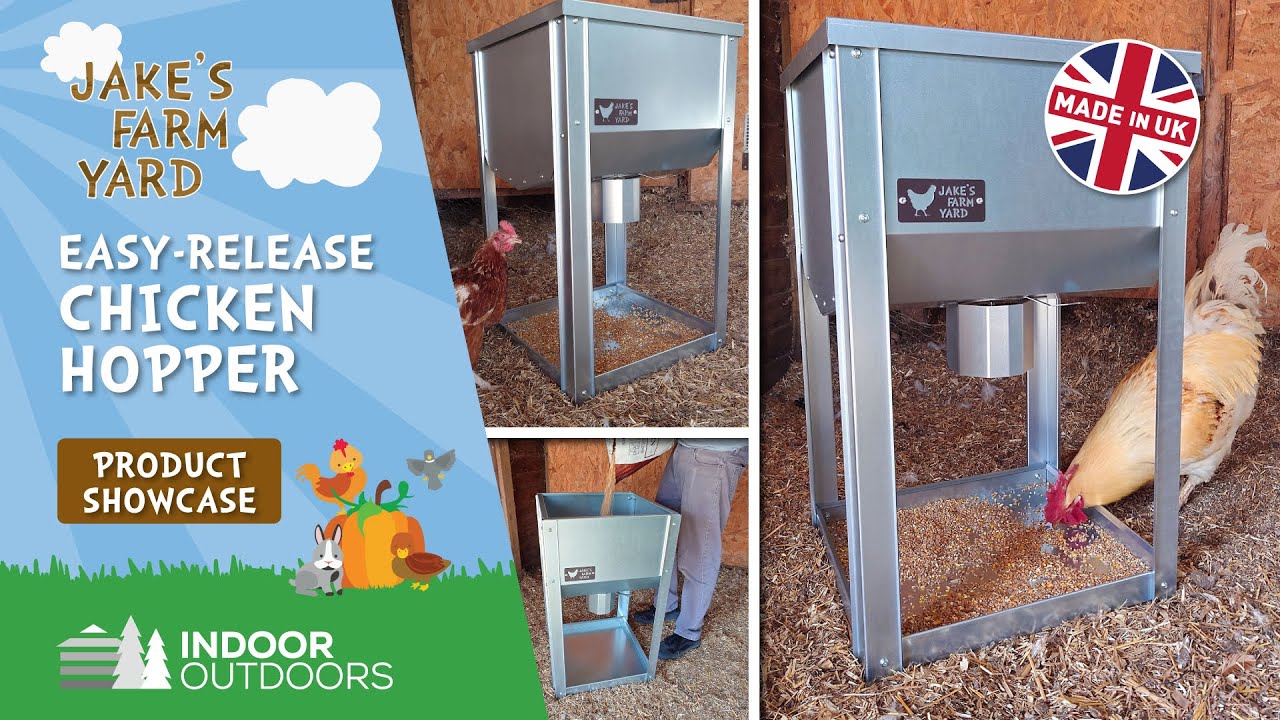 Product Showcase Jake's Farm Yard EasyRelease Chicken Hopper