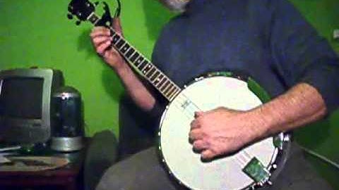 A Mountain Tune and Whiskey In the Jar on 4-string banjo