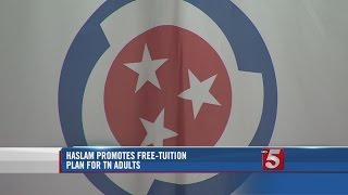 Haslam Promotes Tuition-Free Education Program For Adults