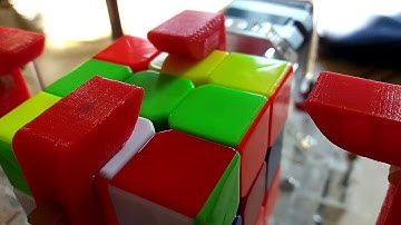 ARS Arduino Rubik Solver - closer view