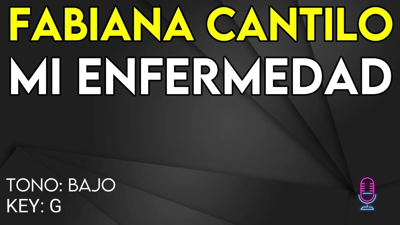 Fabiana Cantilo - Mi Enfermedad - Karaoke Instrumental - Bajo