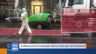 A Milano torna il maltempo: allerta meteo per forti temporali