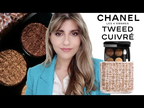 CHANEL TWEED EYESHADOW COLLECTION - 01 TWEED CUIVRE 