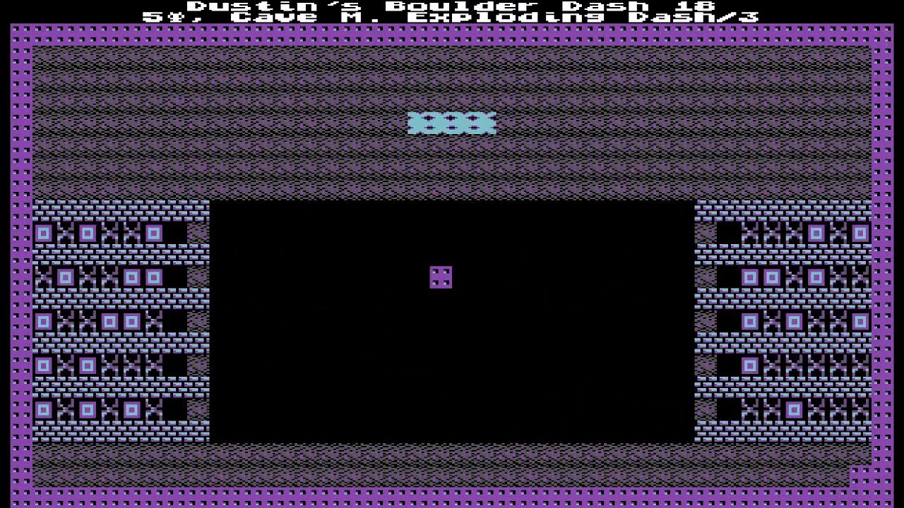 GDash Dustin's Boulder Dash 18. Cave M. Exploding Dash/3