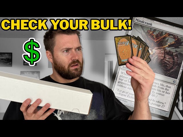 Check Your Bulk For These Uncommon Cards Worth Money! Mindcrank! - YouTube