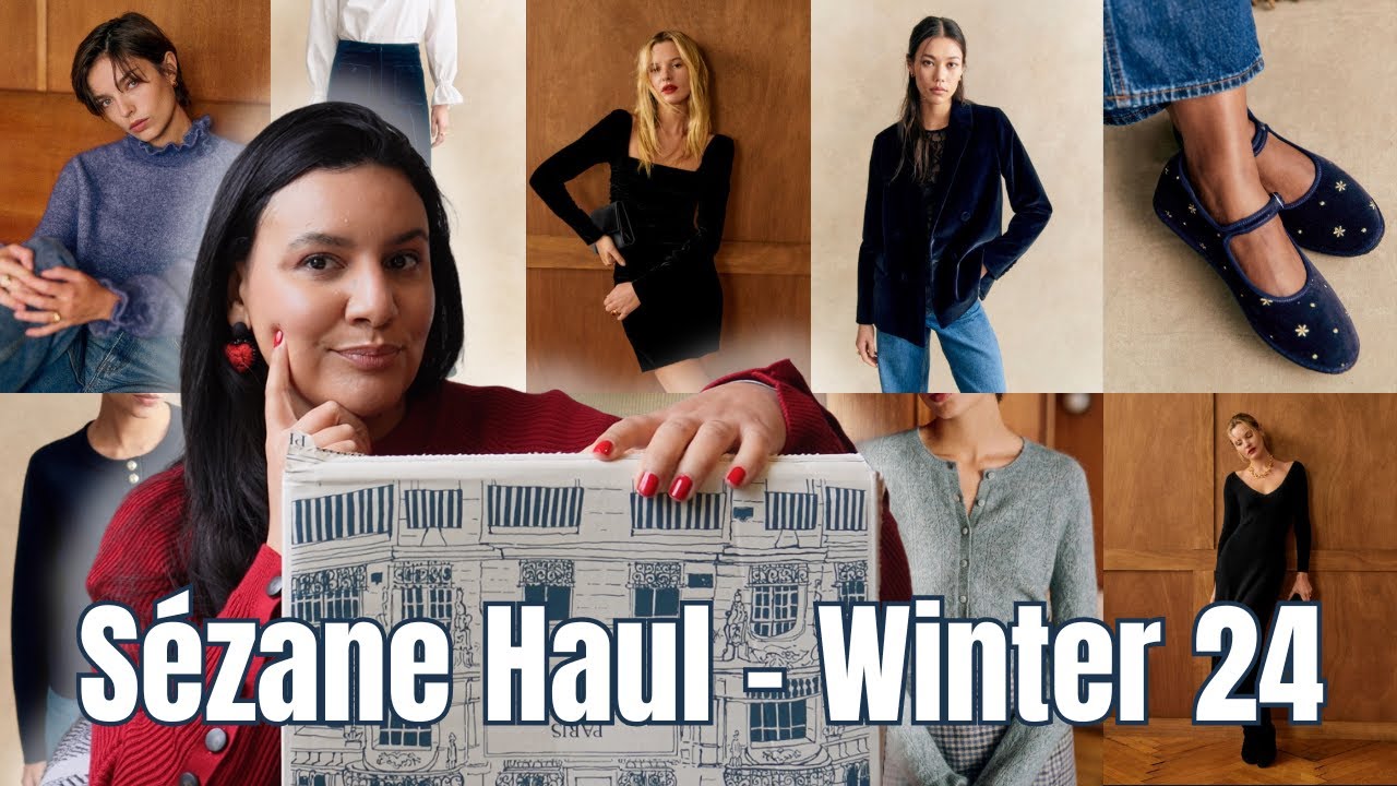 Last Sezane Haul of 2024 - Agathe, Emilio, Christie, Nour, Joye, Carolina, Vibi Venezia & more