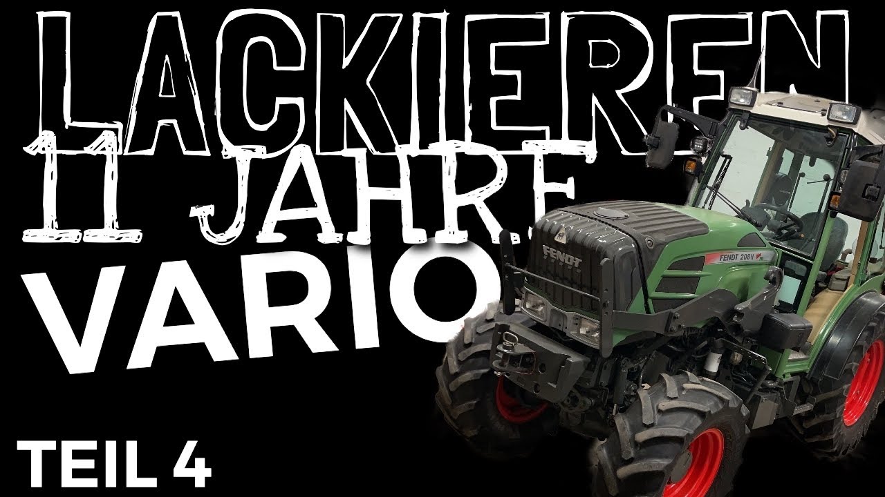 Obsthof Raddatz - 11. Jahre 200er Vario I Lackieren + Sound ohne DÄMPFER!
