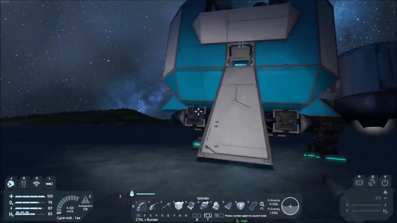 Space Engineers Timelapse Ep 1 Landing - YouTube