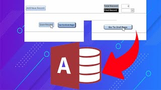 How to make database form buttons| Advanced Database Part-3| MS Access 2019