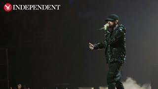 Eminem Hits Out At Trump In Three-Word Plea To Voters At Detroit Rally