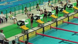79女子 200m Br 決勝 松本 入場