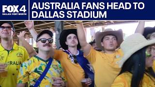 World Cup 2026: Socceroos fans celebrate before AUS-EGY