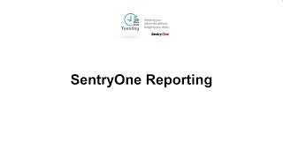 SentryOne Reporting