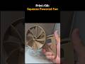 Print #30: 3D Printed Squeeze Flywheel Fan – No Batteries, Just Physics!