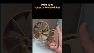 Print #30: 3D Printed Squeeze Flywheel Fan – No Batteries, Just Physics!