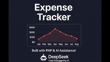 Smart Expense Tracker (PHP & MySQL) - Built with DeepSeek AI!