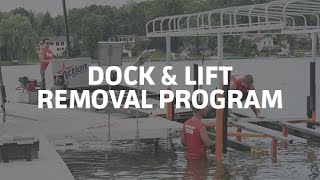 Service Series | Dock & Lift Removal Program