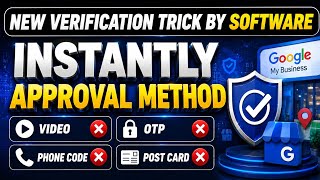 Gmb instant approval new method 2026 🔥|| GMB new verification trick by software