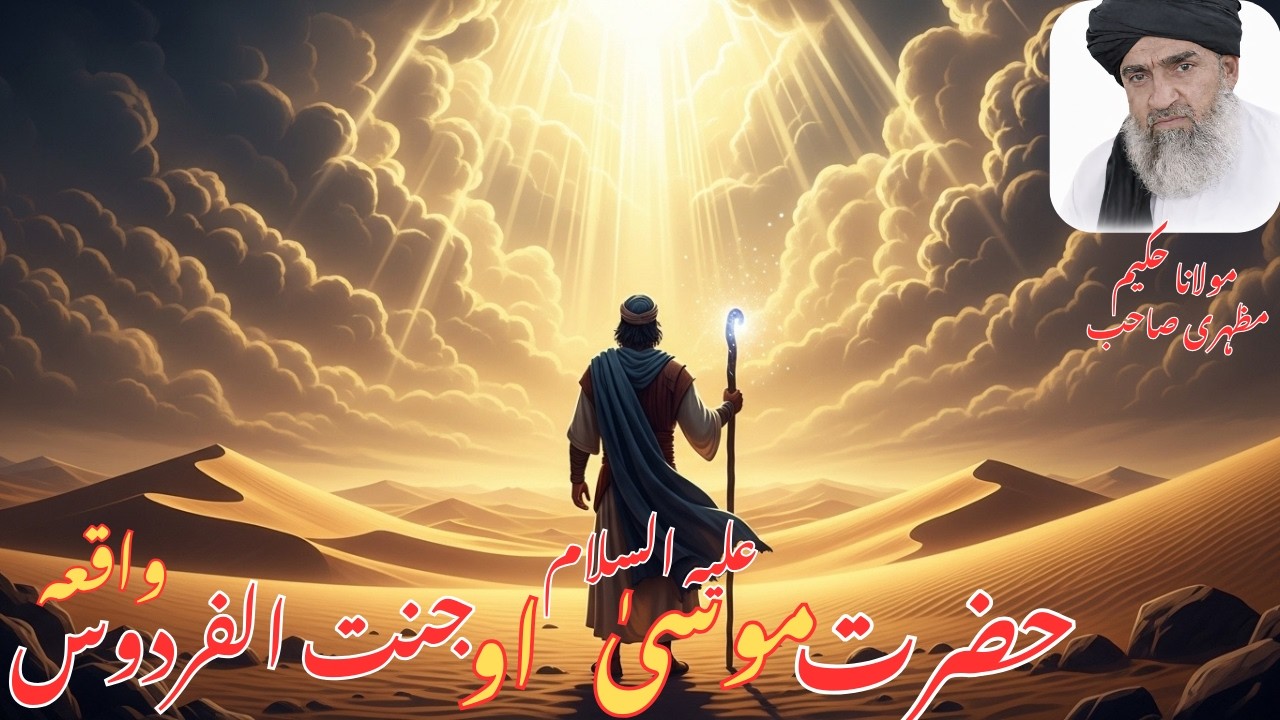 Pashto Bayan | Molana Hakeem Mazhari Sahib | Hazrat Musa (A.S) Aw Janat Ul Perdos Waqiga