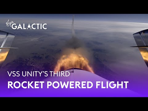 VSS Unity | Third Rocket Powered Flight