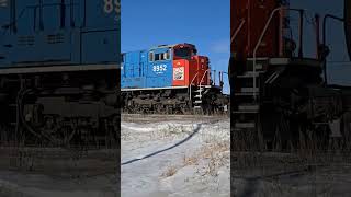 GTW heritage unit 8952 at Carman jct on February 9th, 2026.