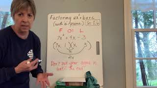 Trinomial reverse foil a not 1