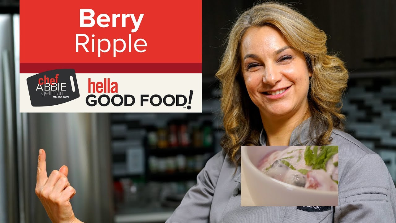 Berry Ripple Greek Yogurt Recipe | 5 Minute No-Bake Desserts - YouTube