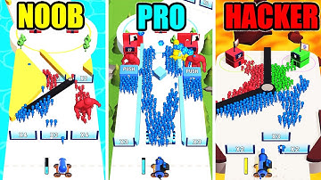 NOOB vs PRO vs HACKER in Mob Control