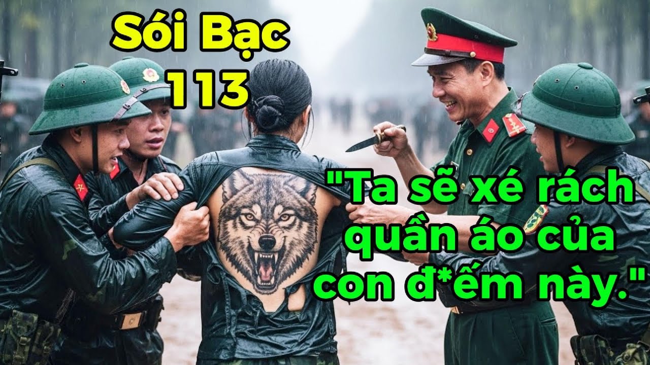 SÓI BẠC 113 Biểu tượng kinh hoàng gì trên lưng Nữ Đặc Công khiến vị Tướng quỳ gối ngay lập tức