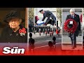 Queen leads Remembrance Sunday ceremony as wreaths laid across nation