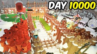 10000 Days to Build a Best Base In 99 Nights in the Forest | Roblox