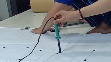 An TCS Cách cắt vải voan (chiffon) rất OK. Instructions for cutting chiffon fabric