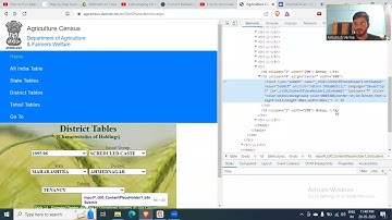 WEB SCRAPING FOR DROPDOWN MENUS USING SELENIUM WEBDRIVER & BEAUTIFULSOUP | COMPLETE PROJECT | PYTHON