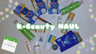 Unboxing Makeup And Skincare Products K-Beauty & J-Beauty 🌸 مستحضرات العناية بالبشرة ✨YesStyle Haul