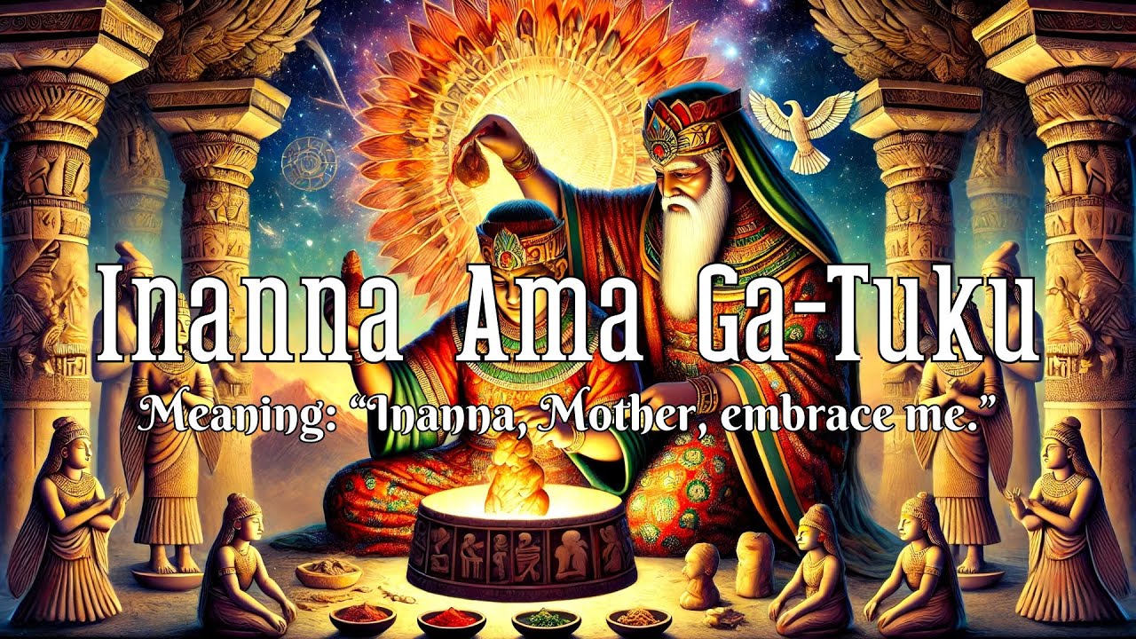Sumerian Mantra for  Divine Feminine Power, Intuition, Love and Compassion - Inanna Ama Ga-Tuku