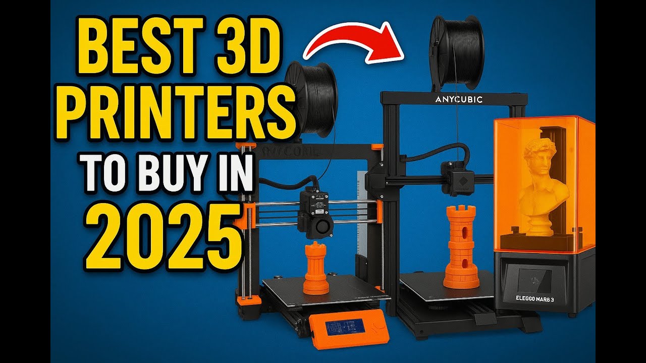 Top 3 Best 3D Printers You Need in 2025! - YouTube