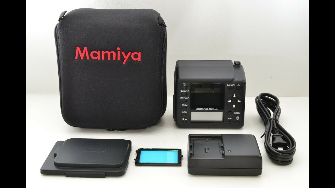 film camera collection Mamiya ZD Digital Back for 645 AFD w