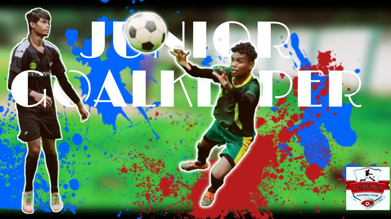 junior Football goalkeeper training//fc " United kanke ///coach~Roshan minz
